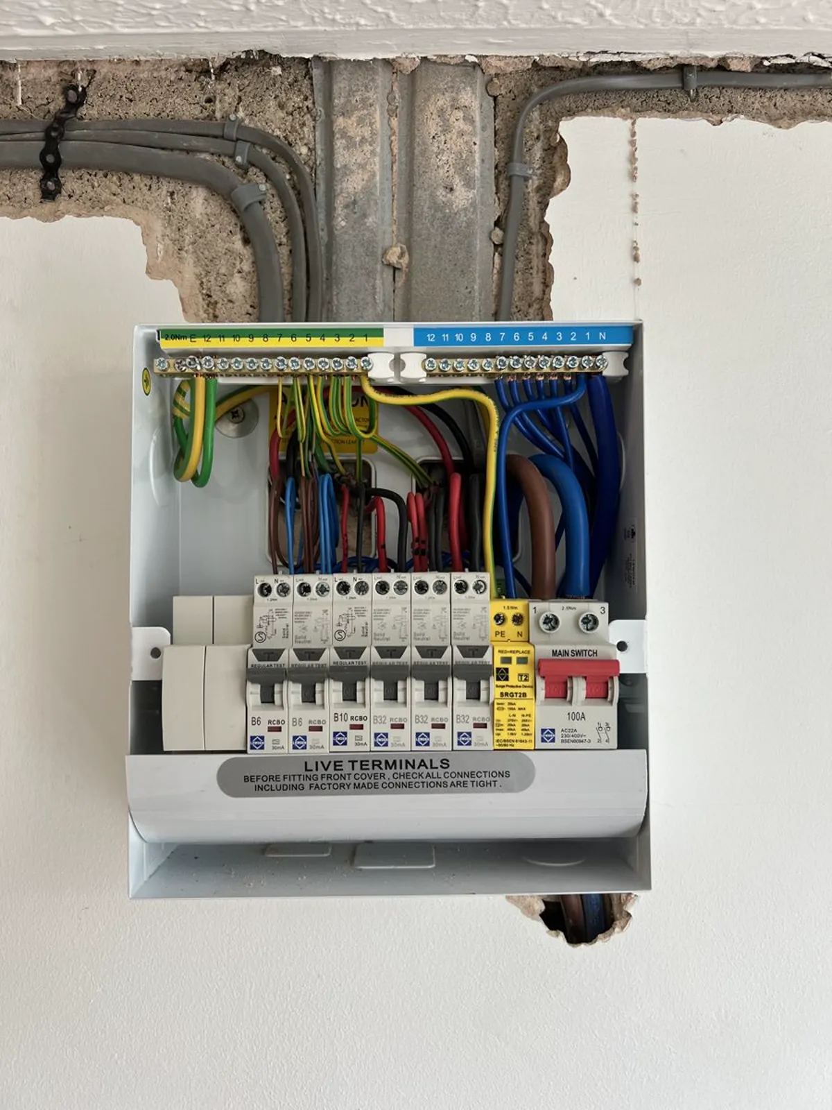 Consumer unit upgrade completed by Activolt