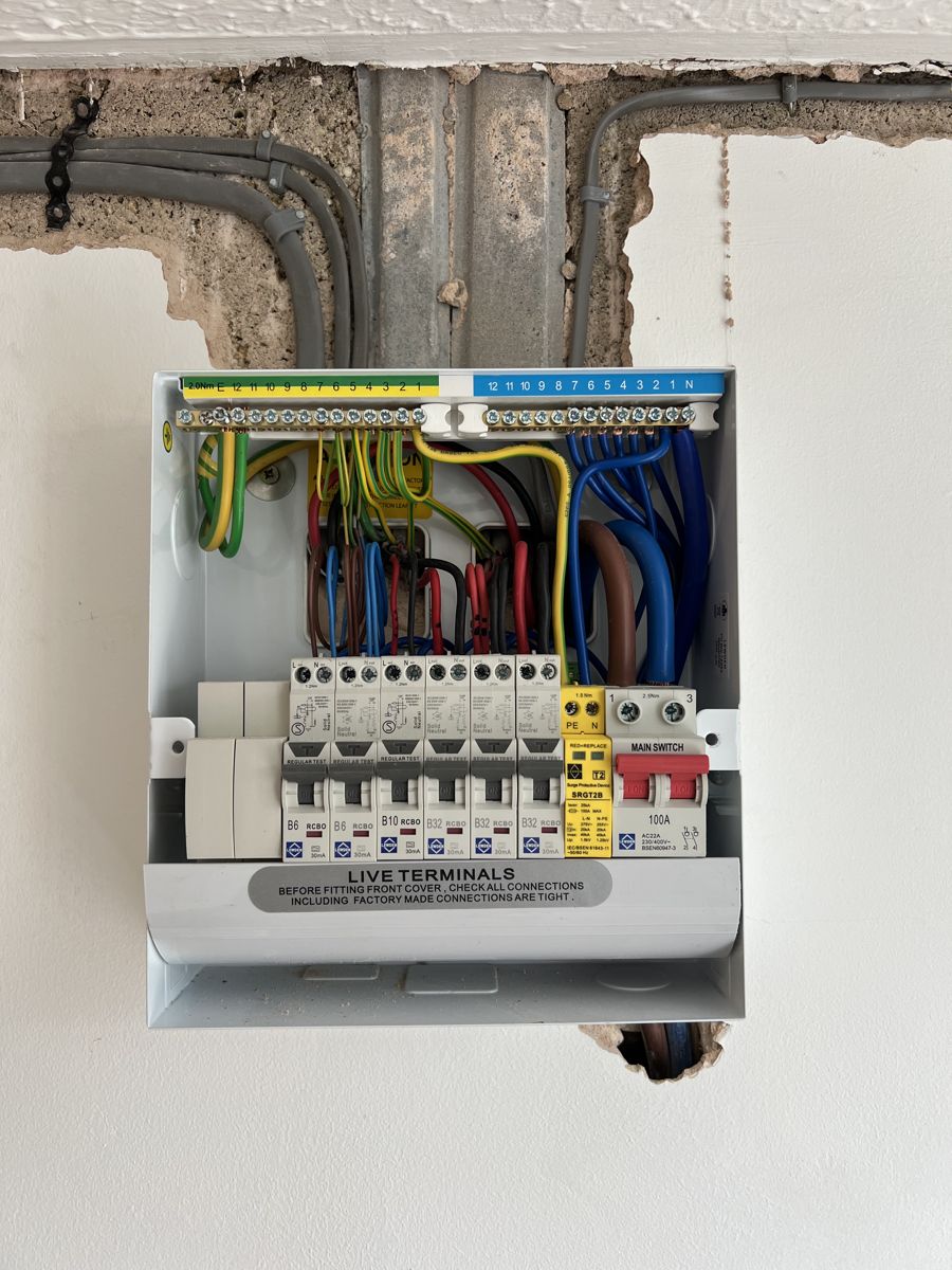 Consumer unit upgrade completed by Activolt