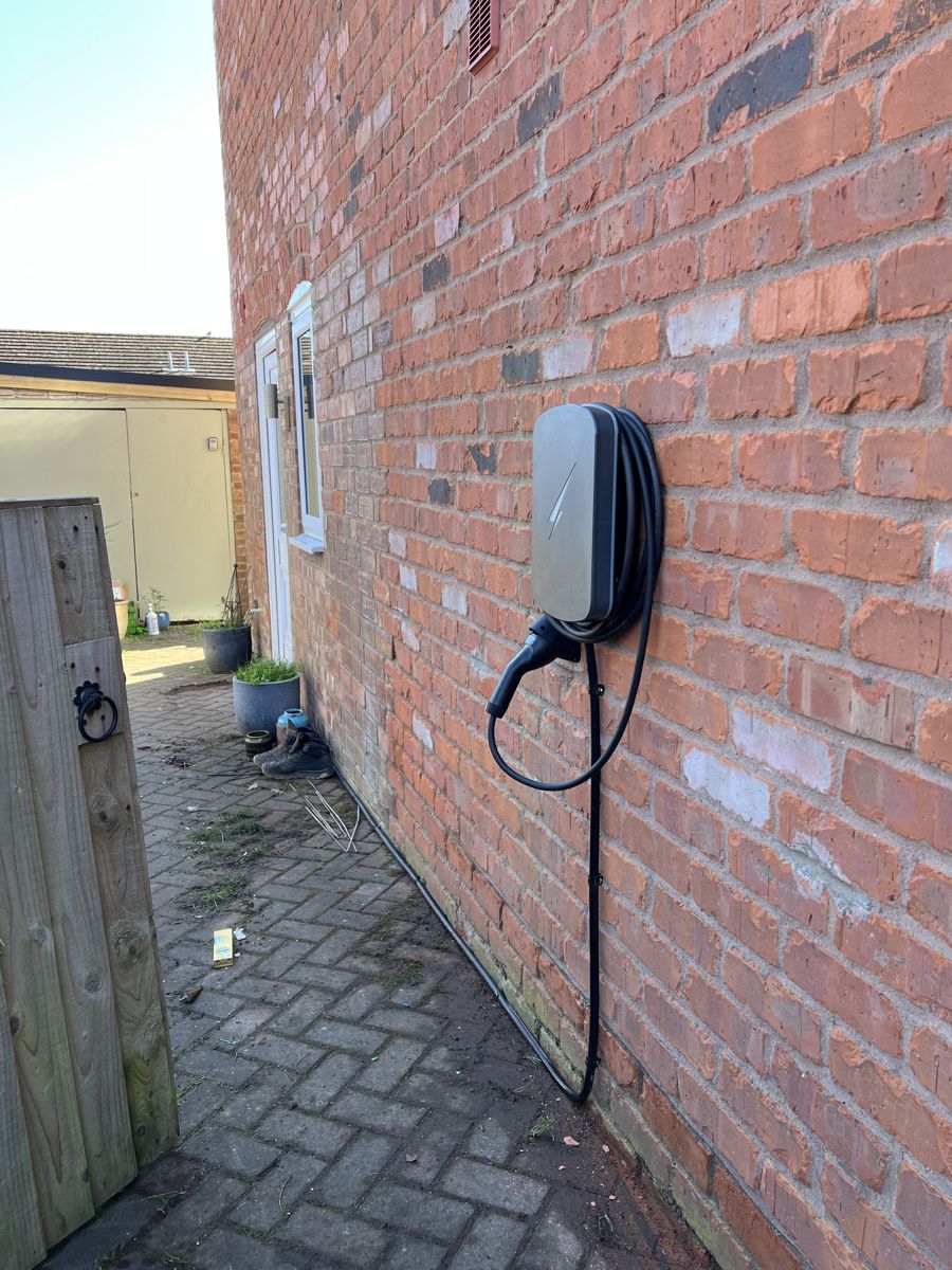EV charger installed by Activolt