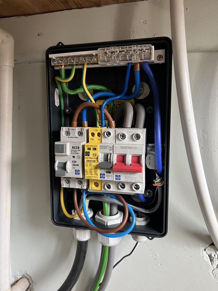 EV charger installed by Activolt